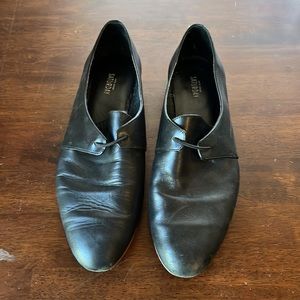 Kate Spade Saturday Black Leather Oxford shoe 8